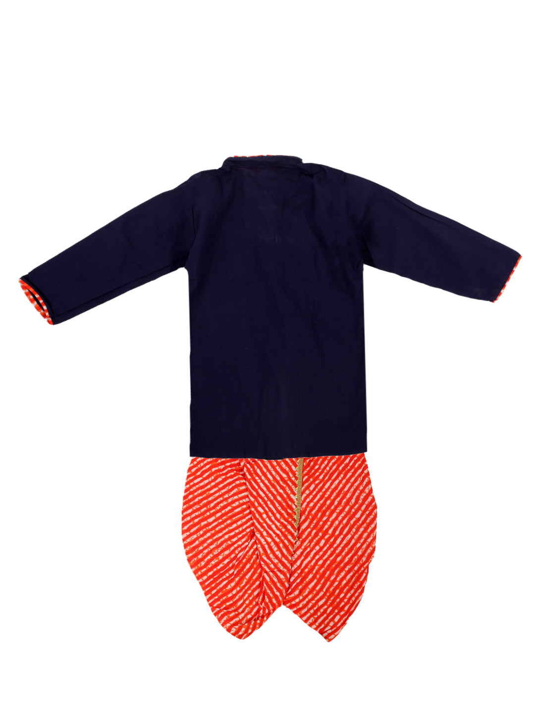 Pure Cotton Dhoti Kurta Set for Boys - Blue | BW23IN54BLA | DesiQlo