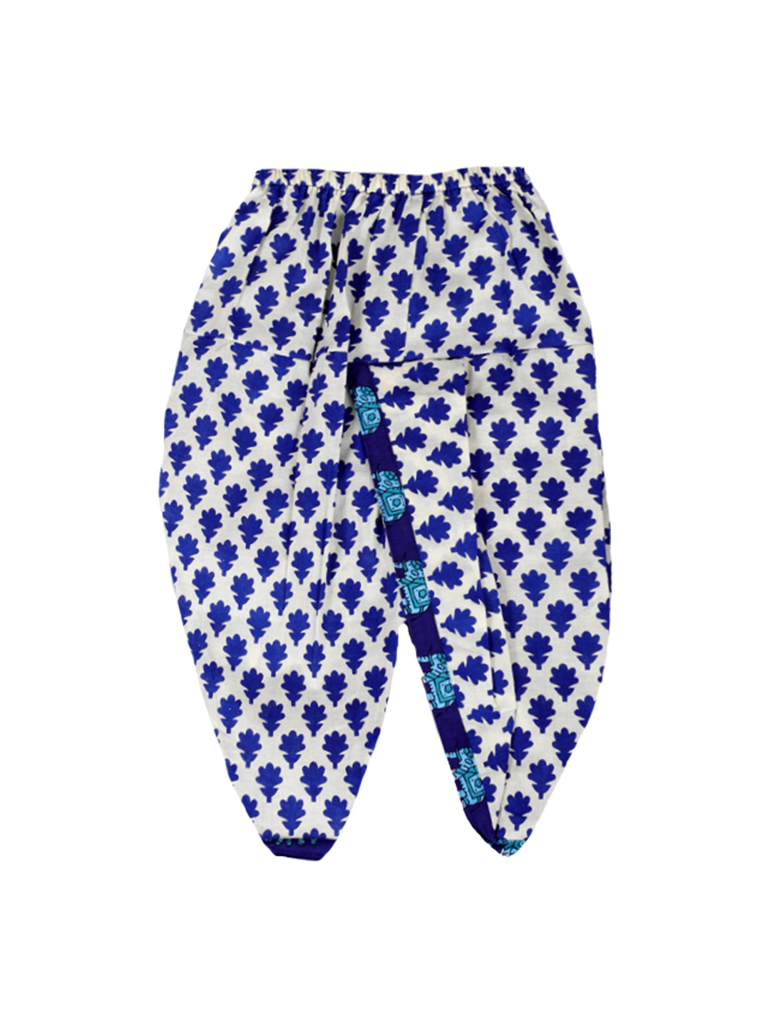 Pure Cotton Dhoti Kurta Set for Boys - Blue | BW23IN55BLA | DesiQlo
