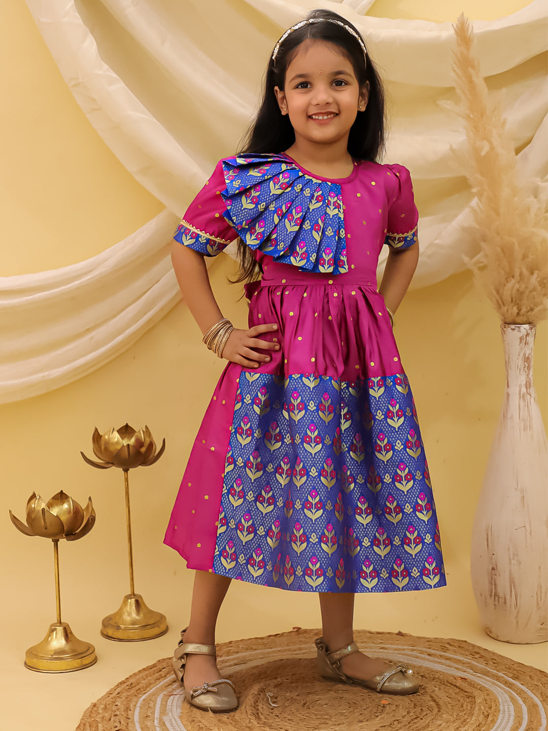 Dress for Girls - Blue | BW25DR05BLA | DesiQlo