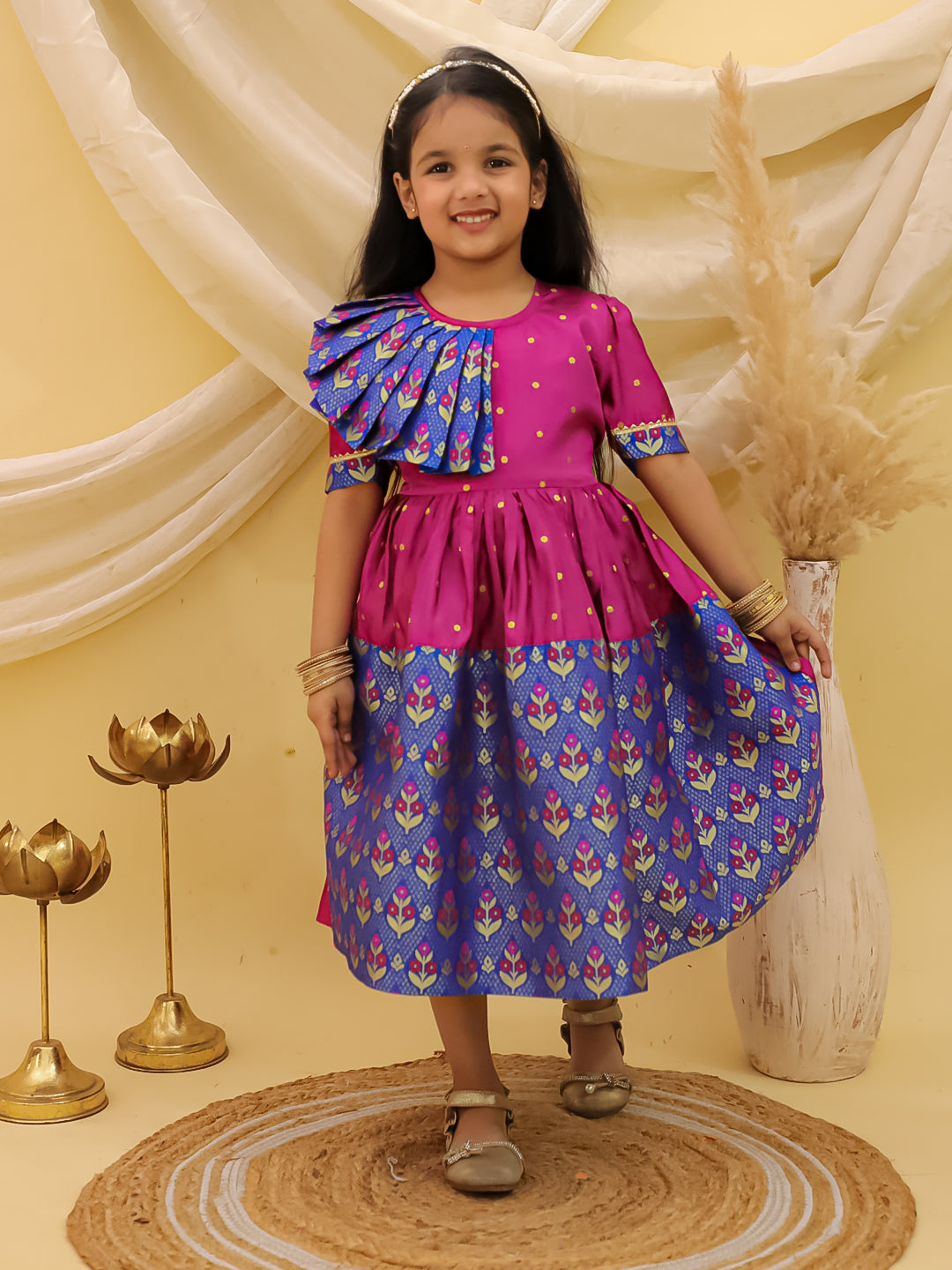 Dress for Girls - Blue | BW25DR05BLA | DesiQlo