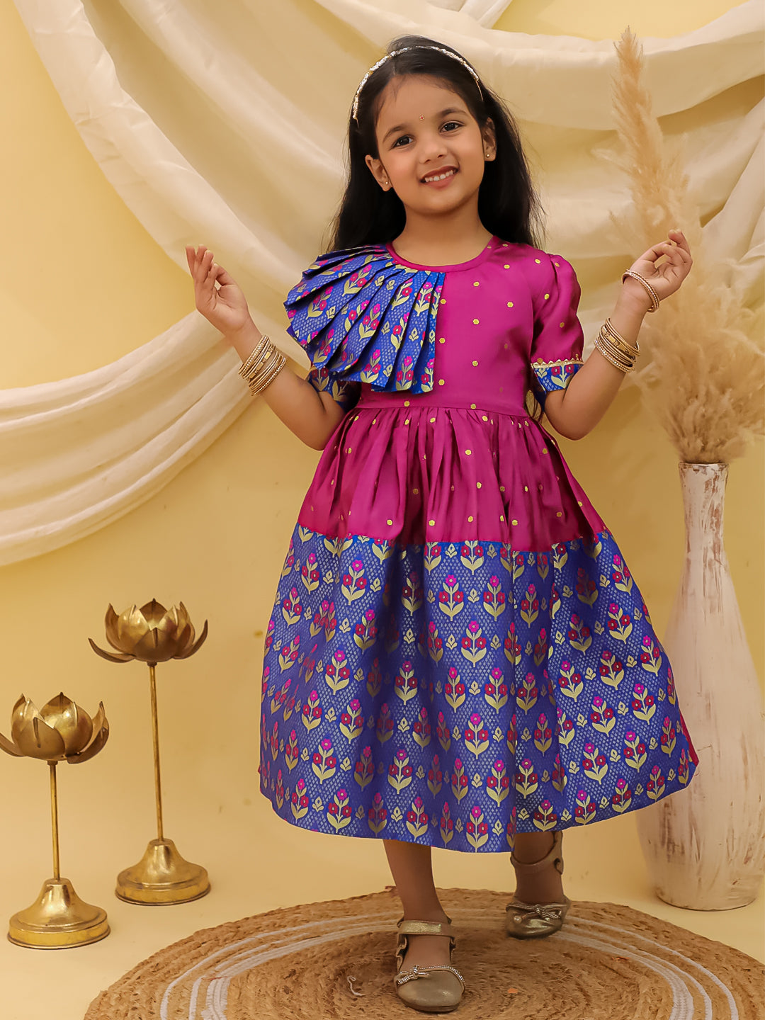 Dress for Girls - Blue | BW25DR05BLA | DesiQlo