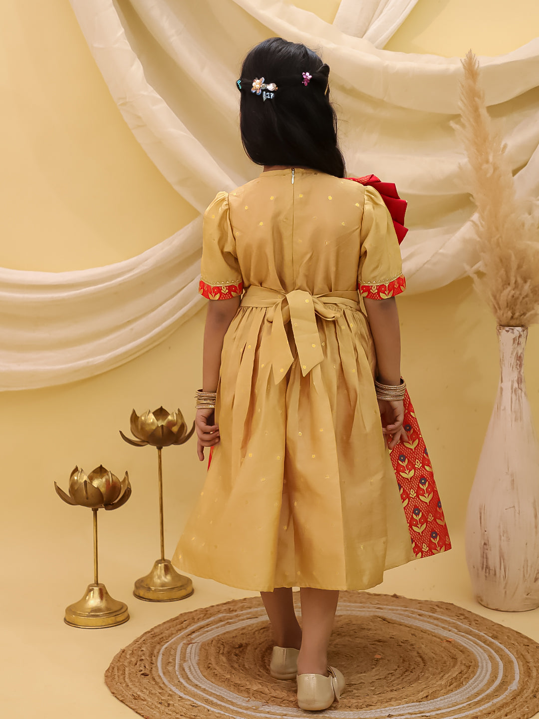 Dress for Girls - Red | BW25DR05RDA | DesiQlo