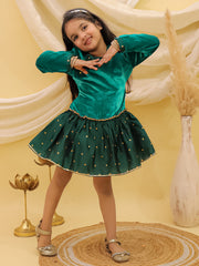 Dress for Girls - Green | BW25DR06GRA
