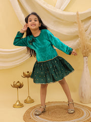 Dress for Girls - Green | BW25DR06GRA