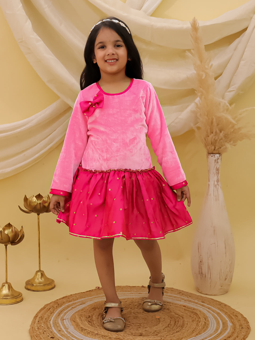 Dress for Girls - Green | BW25DR06GRA | DesiQlo