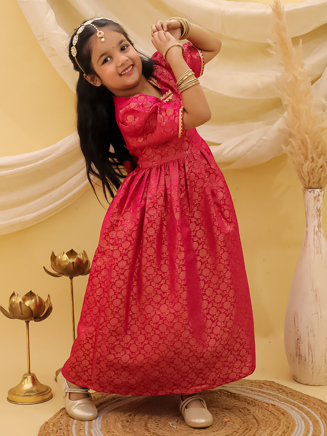 Dress for Kids - Pink | BW25DR07PIA | DesiQlo
