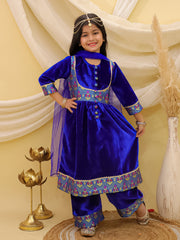 Ethnic Suit Set for Kids - Blue | BW25SU026BLA
