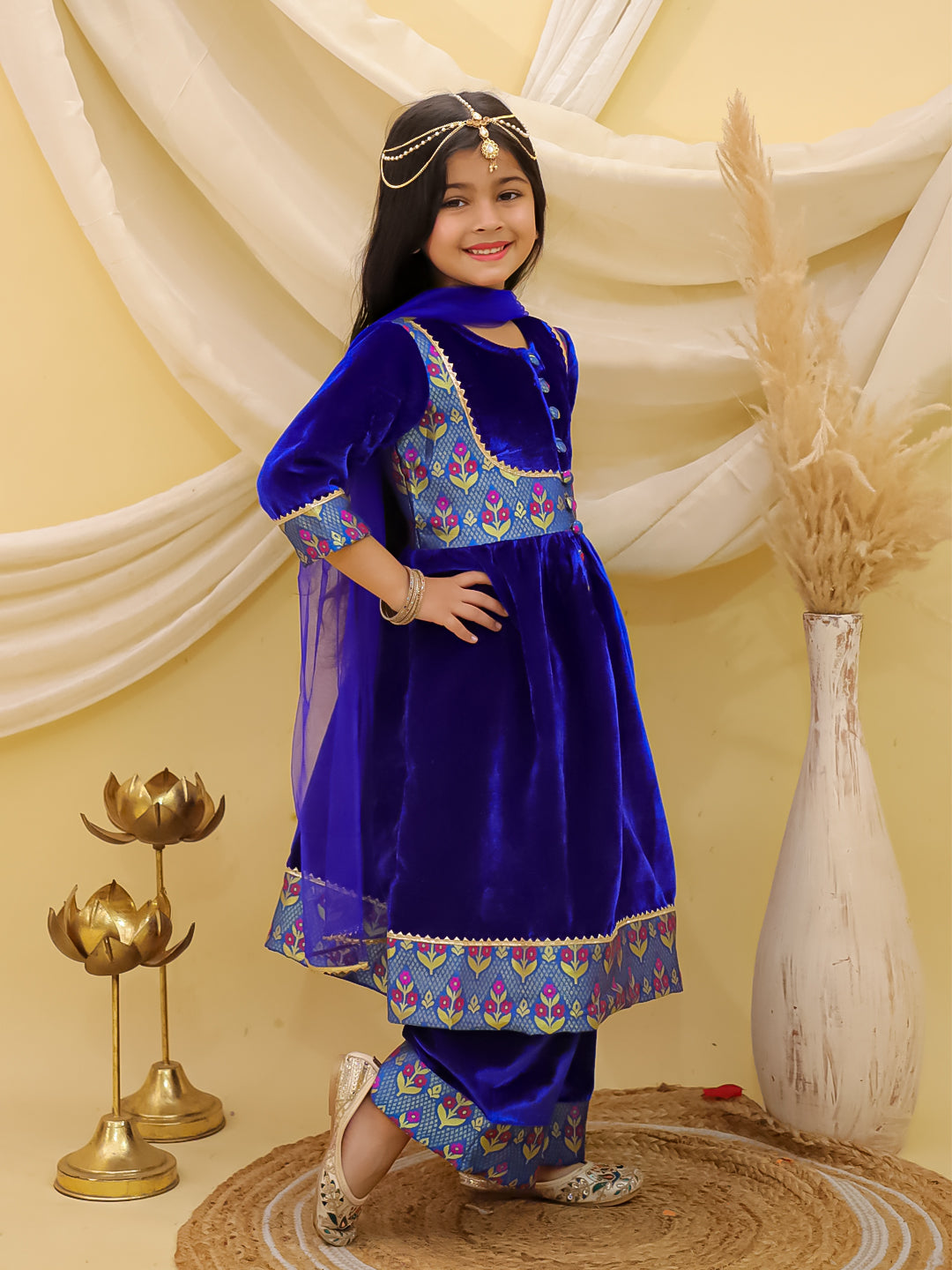 Ethnic Suit Set for Kids - Red | BW25SU026RDA