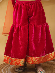 Ethnic Suit Set for Kids - Pink | BW25SU27PIA