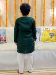 Kurta Pajama Set for Boys - Green | BR24KP72GRA