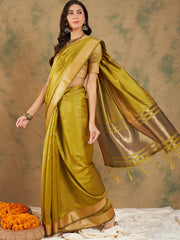 Womens Fashion Ethnic Yellow Color Sarees-MLSHWSA1228YLW0ONE