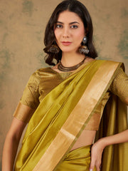 Womens Fashion Ethnic Yellow Color Sarees-MLSHWSA1228YLW0ONE