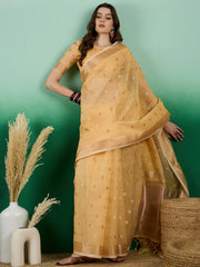 Womens Fashion Ethnic Yellow Color Sarees-MLSHWSA1446YLW0ONE