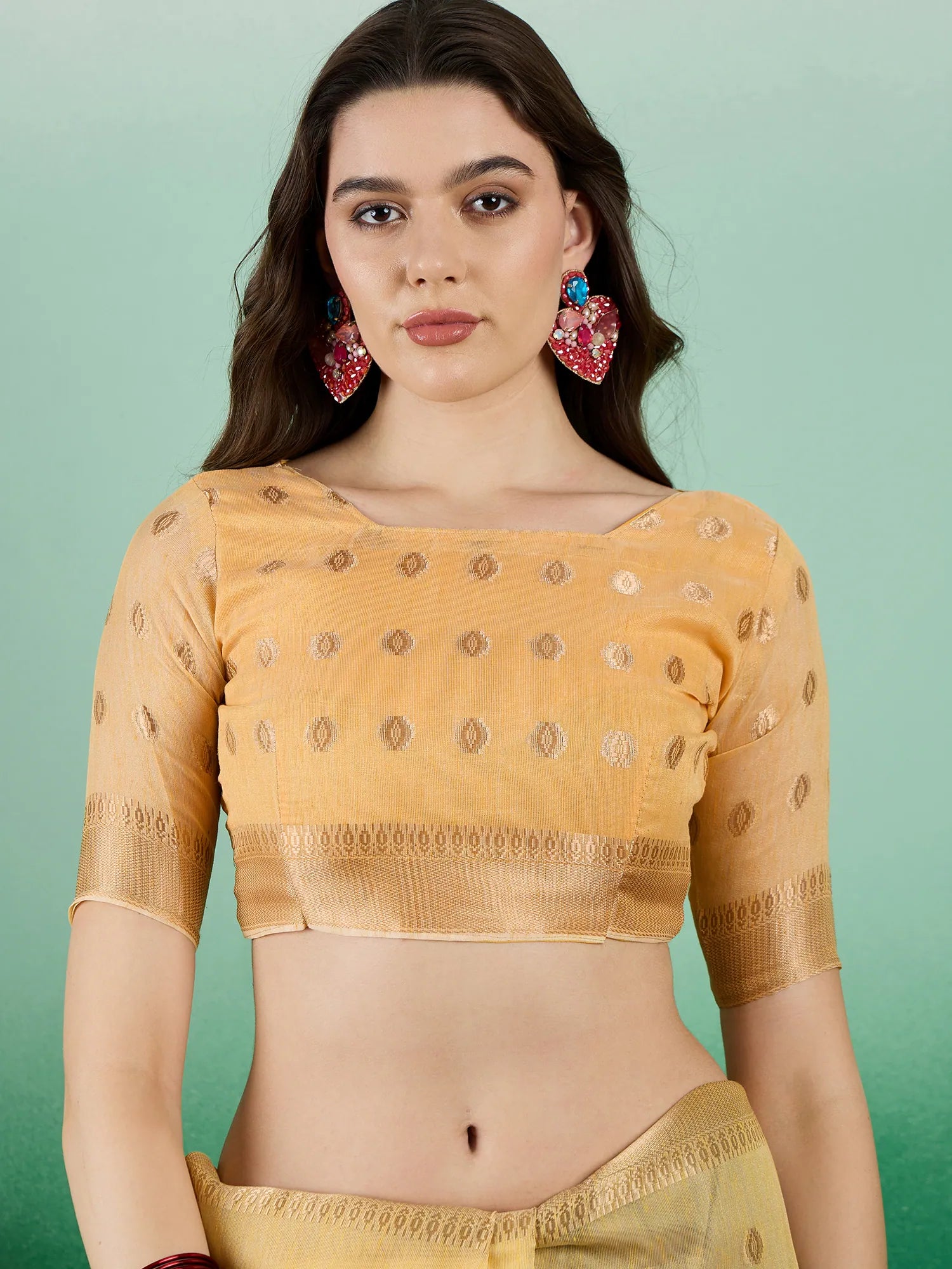 Yellow Organza Saree: Indian Sarees & Wedding Style