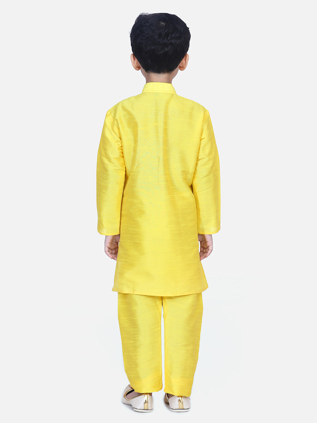 Kurta Pajama Set for Boys - Yellow | BR23KP54YWB | DesiQlo