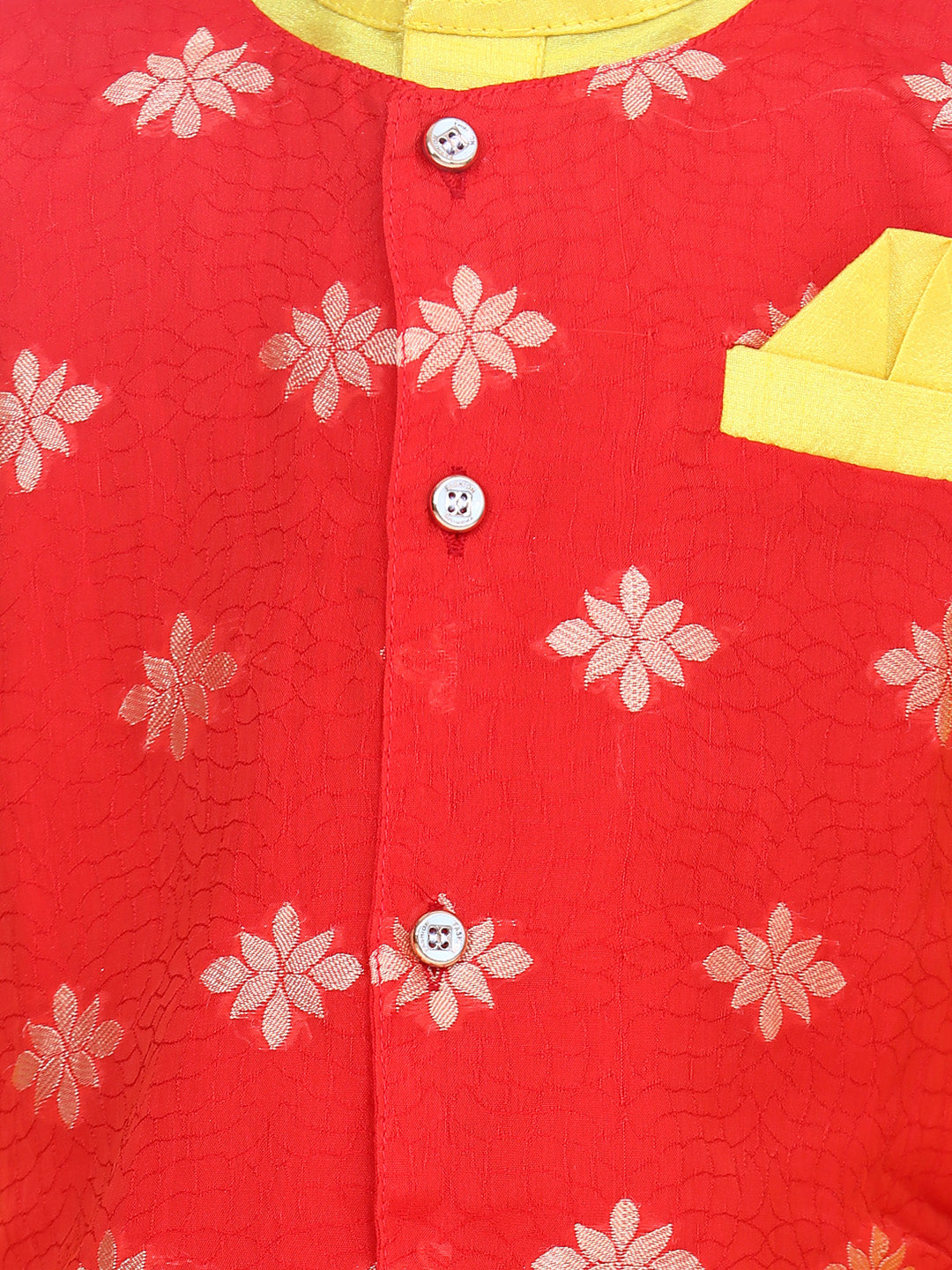 Kurta Pajama Set for Boys - Yellow | BR23KP54YWB | DesiQlo