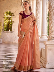 Women's Blend Teal Blue Woven Design Designer Saree With Blouse Piece-DRVRDX279C