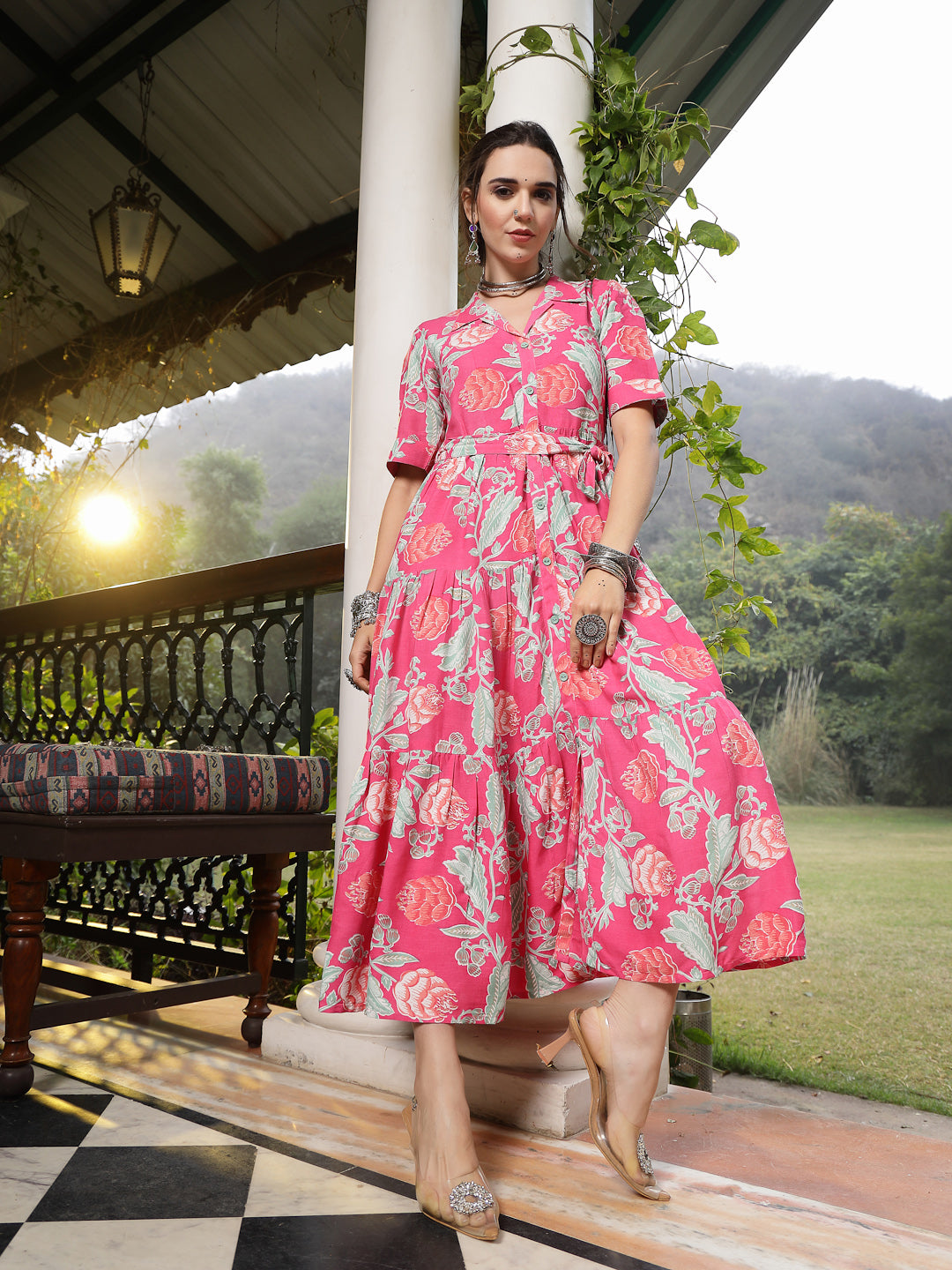 DesiQlo Women Rayon Dresses