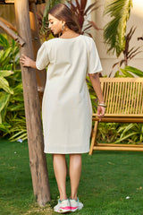 Women's casual resort wear with embroidery-CL-SW-3087