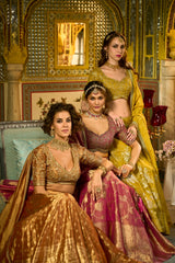 Almarina Readymade Silk Blend Lehenga Choli