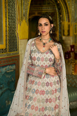 Camellia Readymade Georgette Gown With Hand Work Catalog