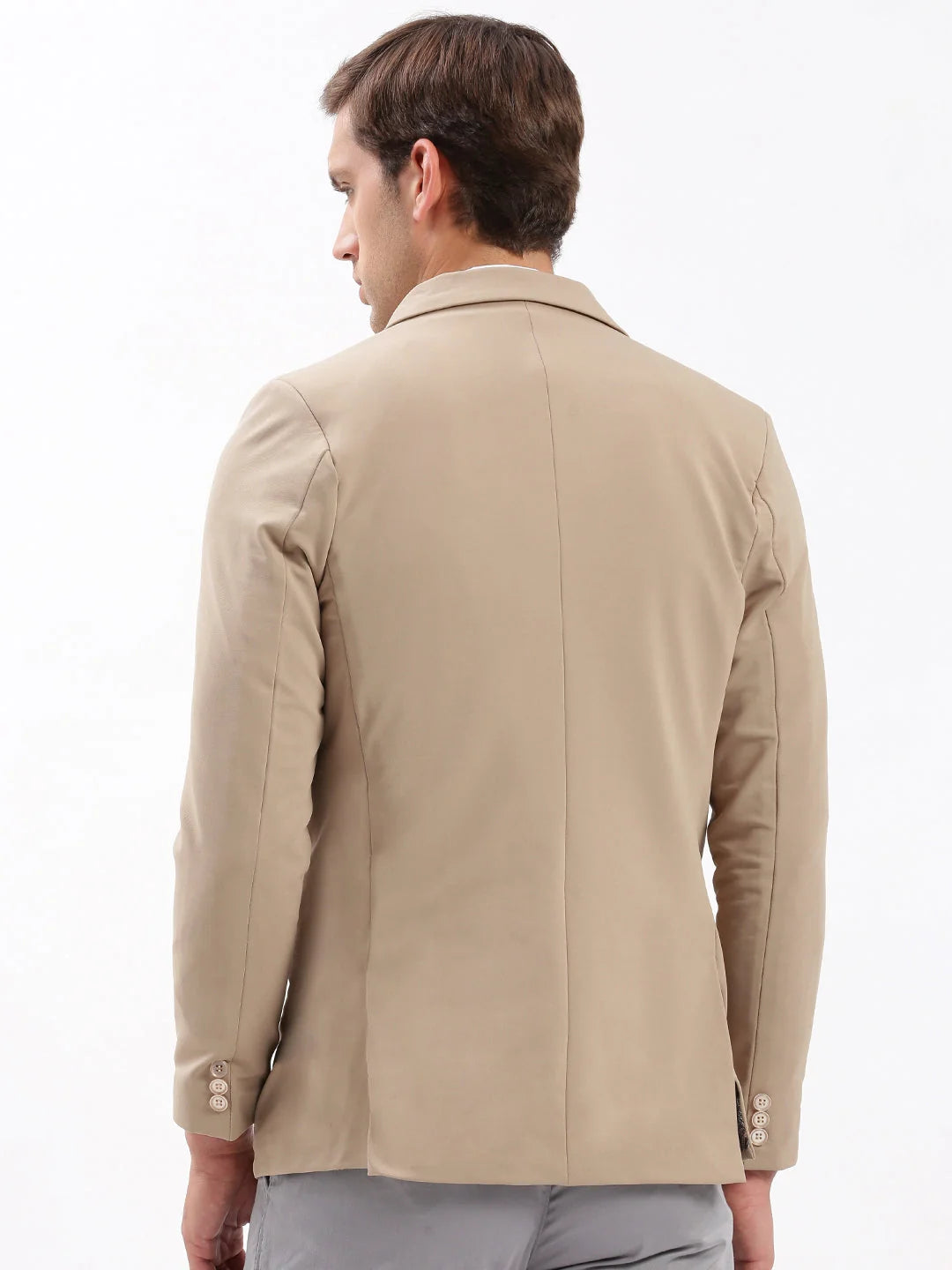 Beige Blazer: Versatile Modi Jacket Alternative for Men