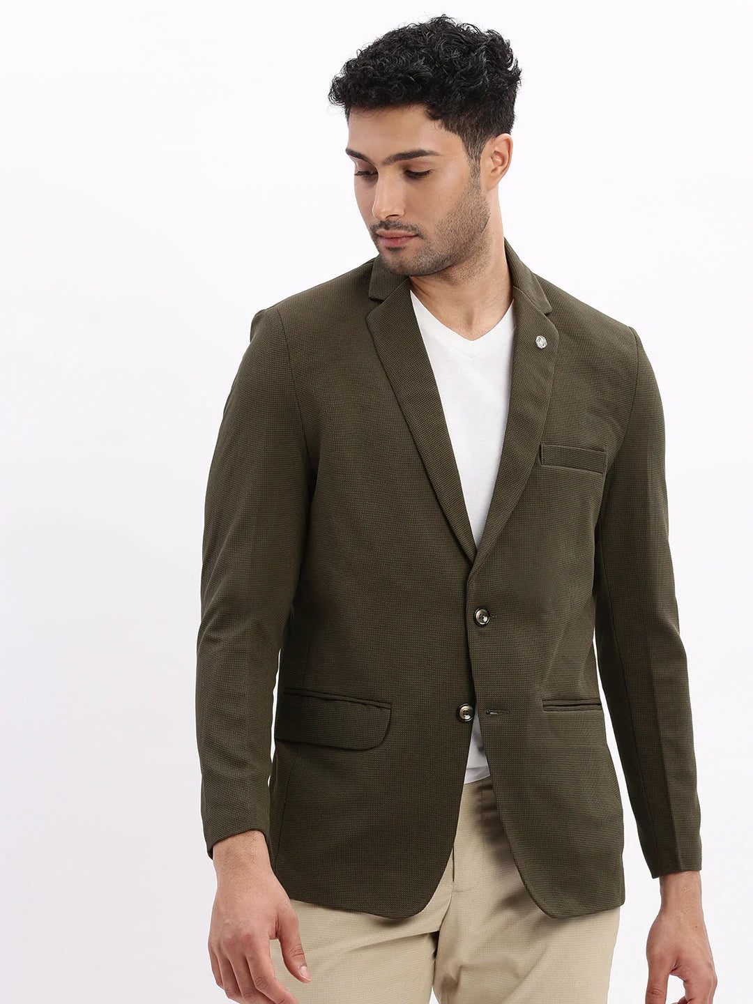 Olive Blazer: Stylish Men's Nehru Jackets and Ethnic Wear