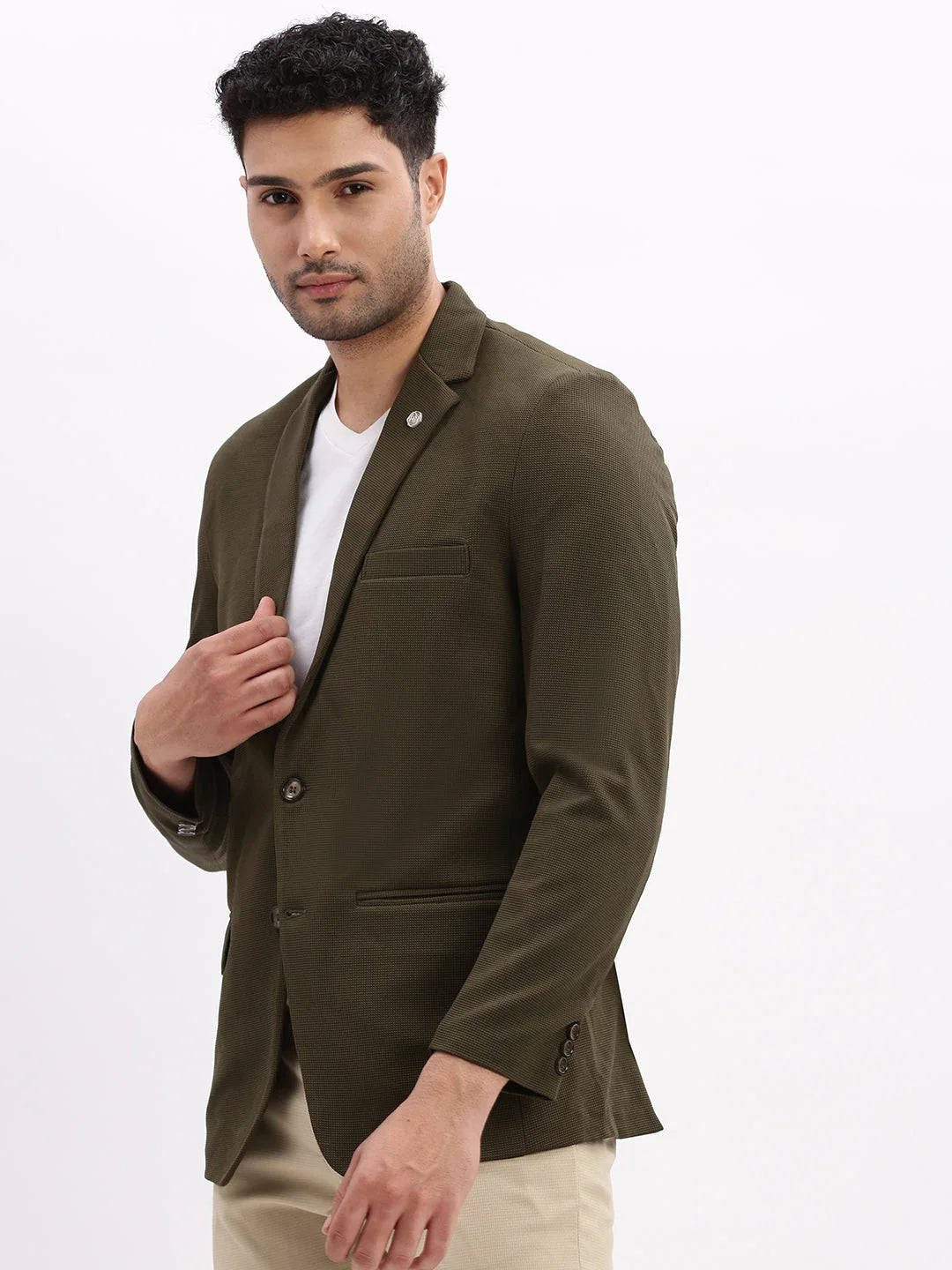 Olive Blazer: Stylish Men's Nehru Jackets and Ethnic Wear