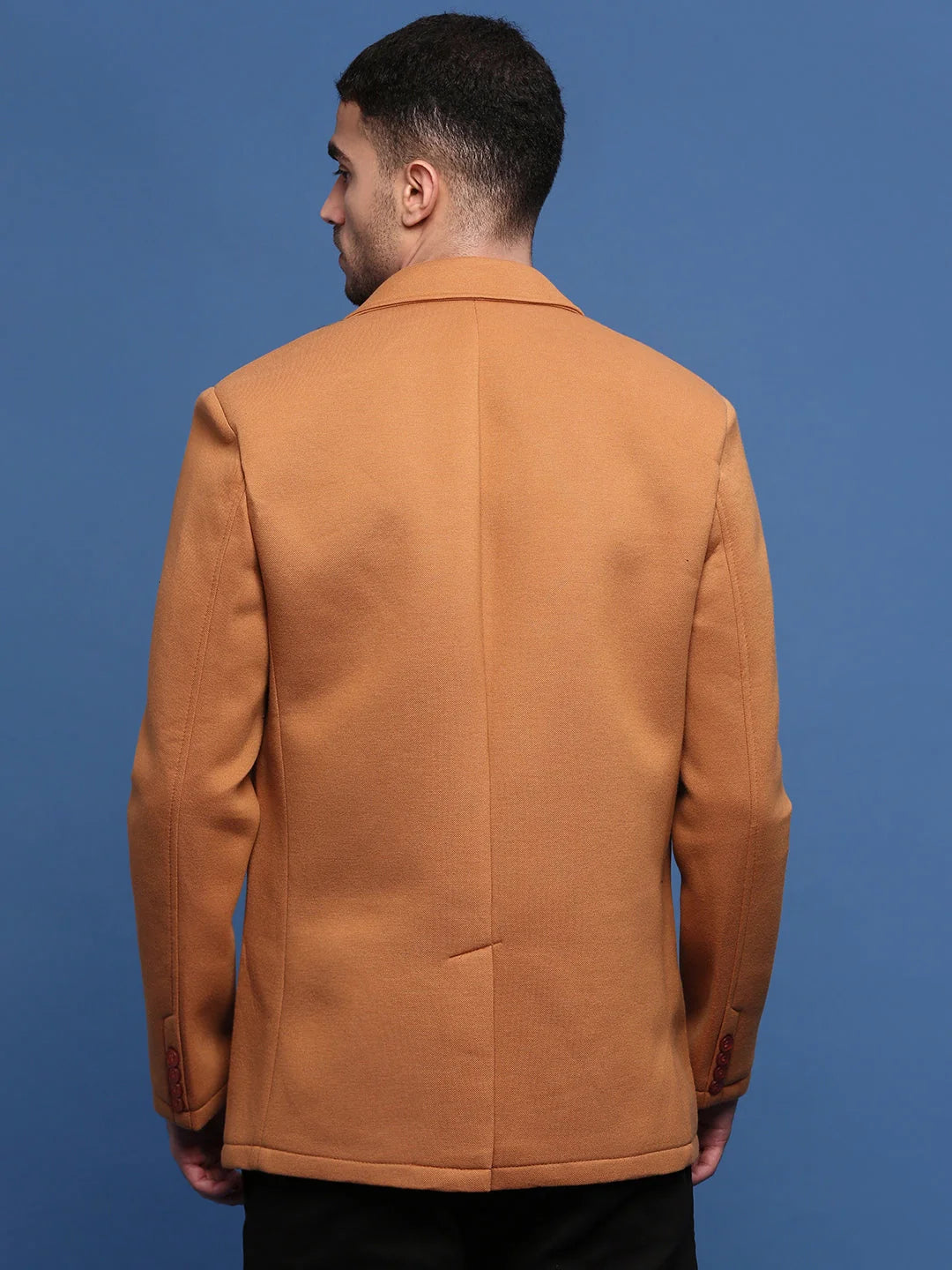 Camel Brown Cotton Modi Jacket for Men | DesiQlo