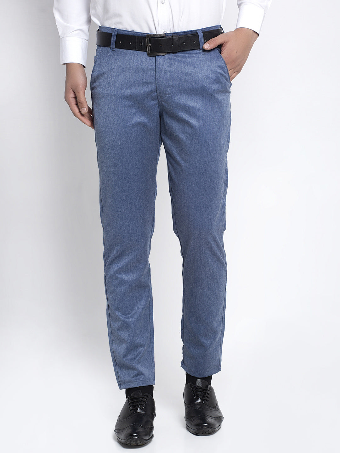 DesiQlo Men Trousers & Pants - Blue - FGP_265Indigo_30