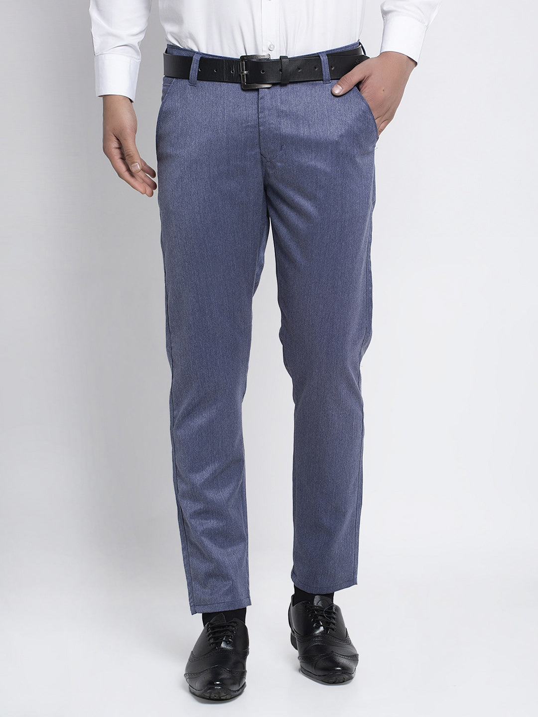 DesiQlo Men Trousers & Pants - Multicolor - FGP_265Navy_30