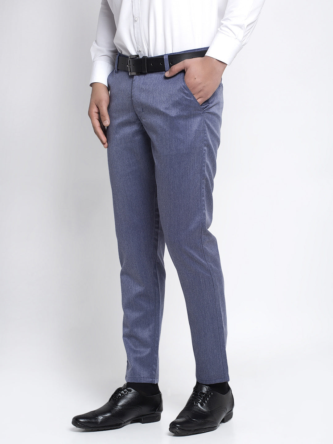 DesiQlo Men Trousers & Pants - Multicolor - FGP_265Navy_30
