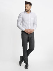 Indian Needle Men's Cotton Solid Formal