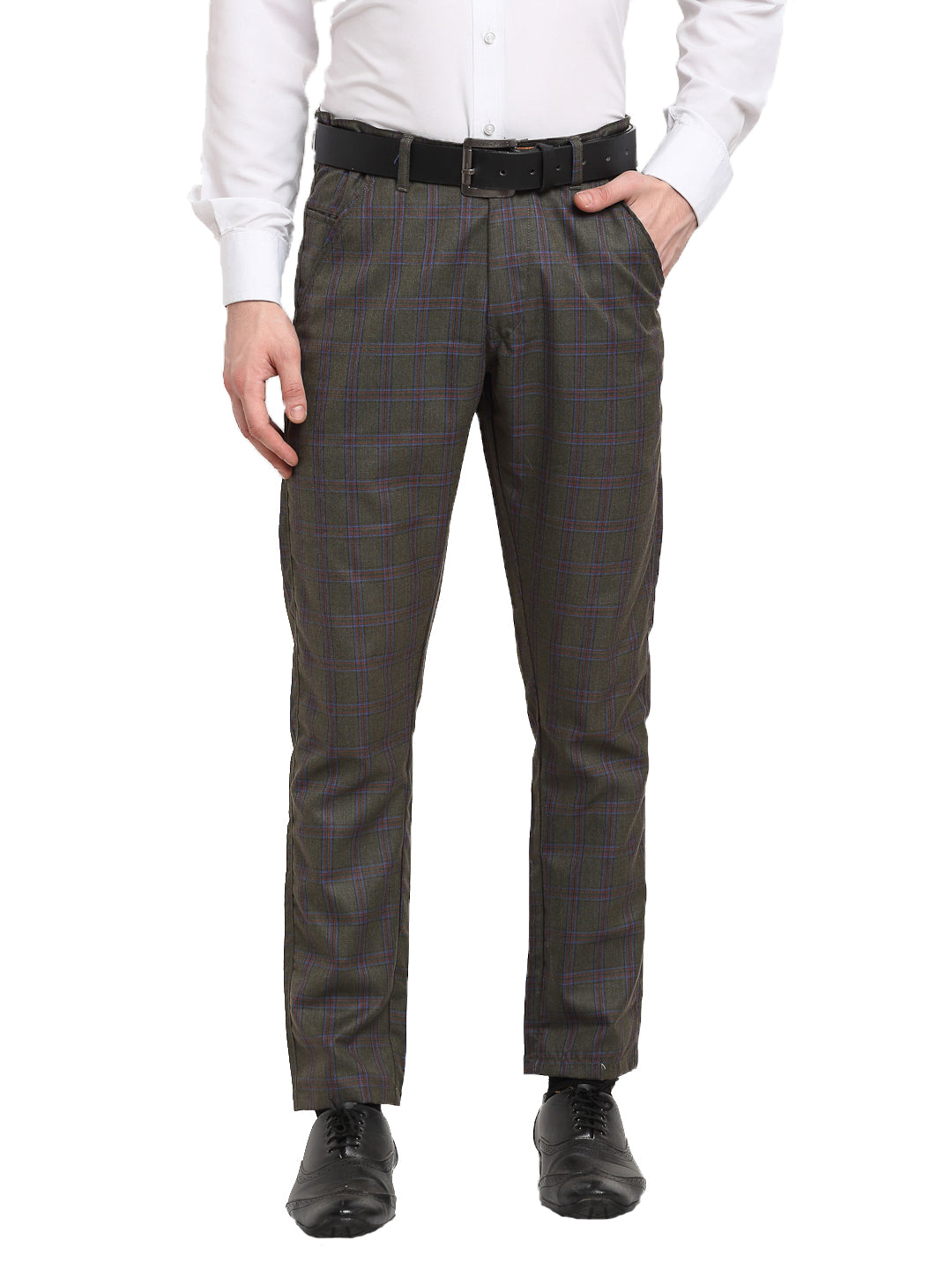 DesiQlo Men Trousers & Pants - Grey - FGP_267Charcoal_30