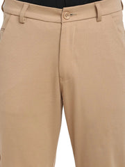 Indian Needle Men's Brown Formal Assorted Trousers