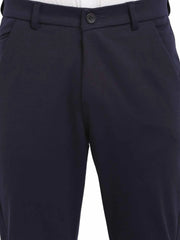 Indian Needle Men's Cream Formal Trousers