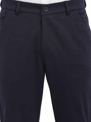 Indian Needle Men's Cream Formal Trousers
