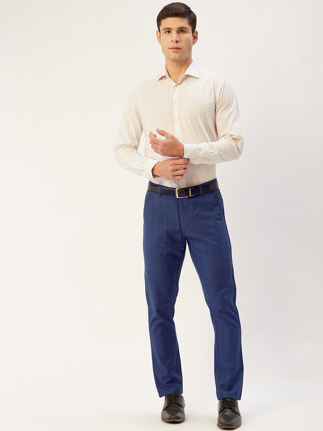 DesiQlo Men Trousers & Pants - Blue - FGP_270Blue_30