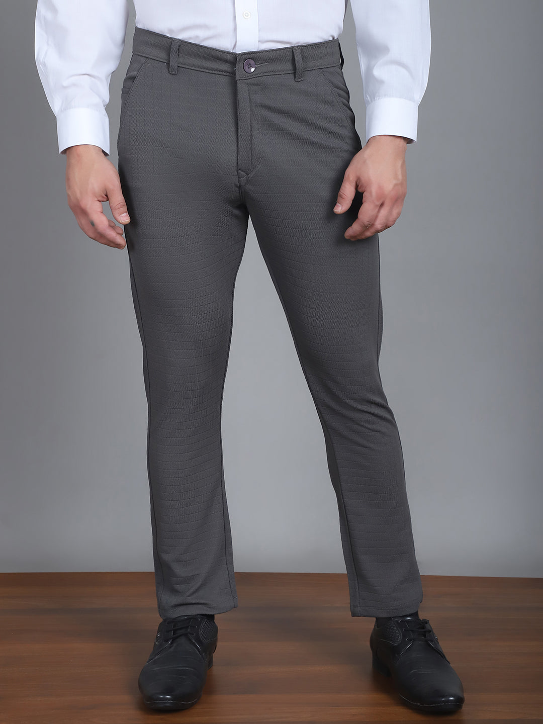 DesiQlo Men Trousers & Pants - Multicolor - FGP_276Dark-Grey_30