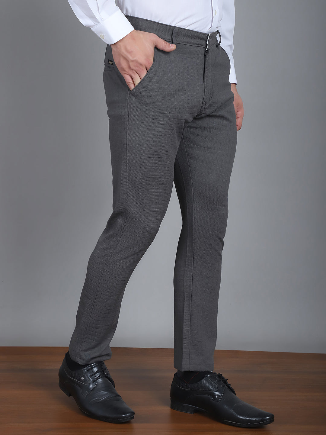 DesiQlo Men Trousers & Pants - Multicolor - FGP_276Dark-Grey_30