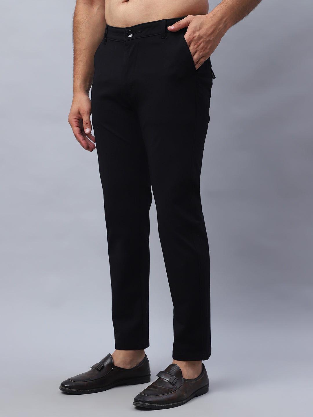 DesiQlo Men Trousers & Pants - Black - FGP_279Black_30