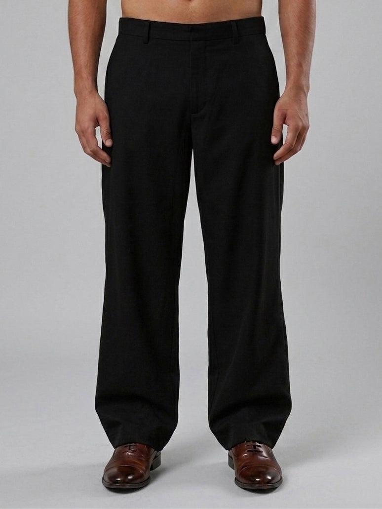 DesiQlo Men Solid Men Trousers & Pants - Multicolor - RDGP_305Black
