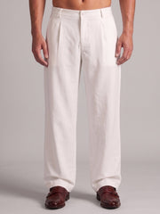 Men Straight Fit Korean Pants ( RDGP 305White )