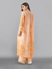 Women Off White Shoulder Straps Printed Smart Casual Co-Ords Set-GI-AHBLPZJK-COMBO-1148