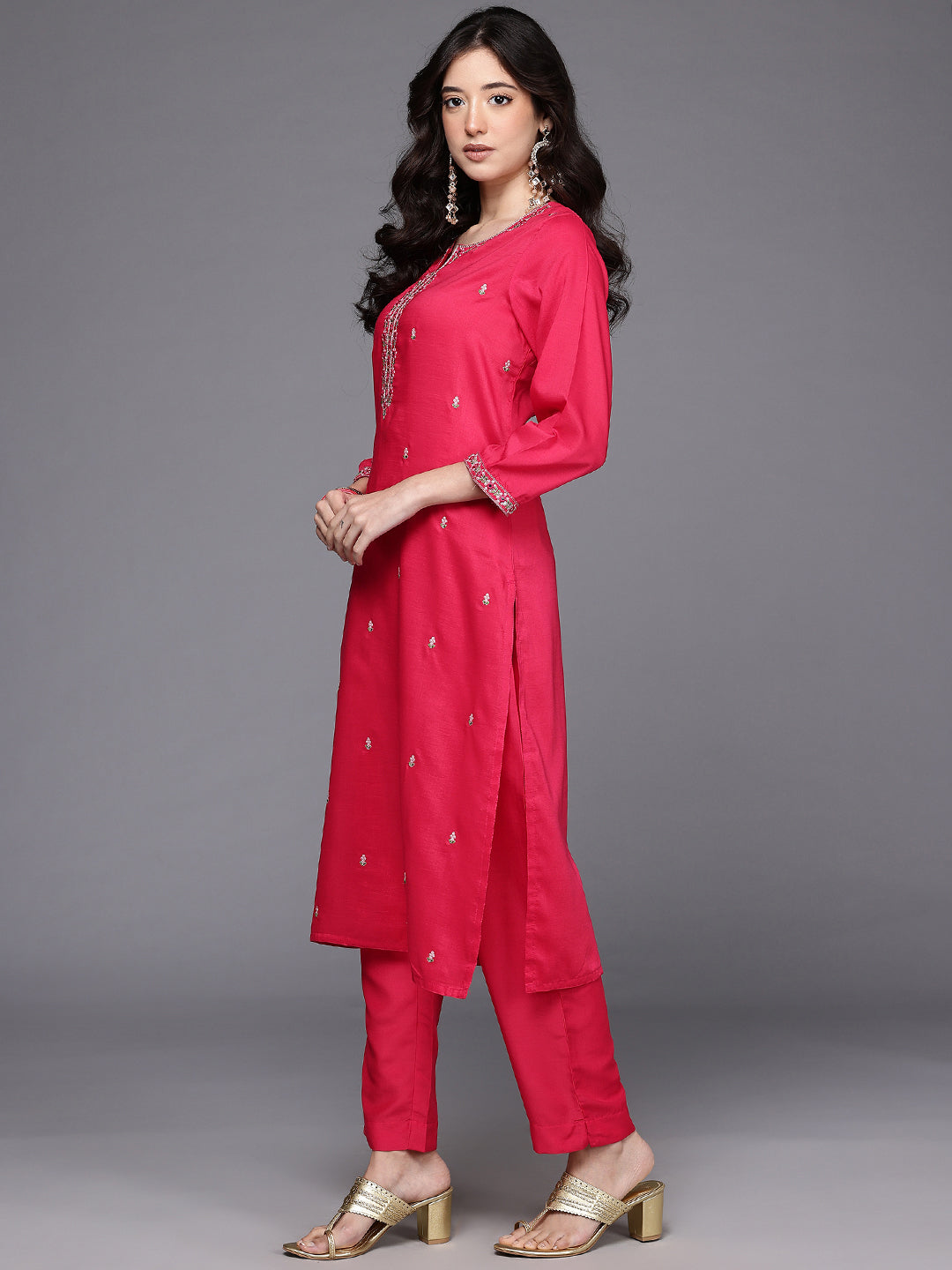 Womens Fusion Kurta Sets-GI-AHKUPNDU-COMBO-1134