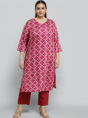 Women Multi-Colored Floral Printed Casual Regular Kurta-GI-AP-AHKUCNDP-1162