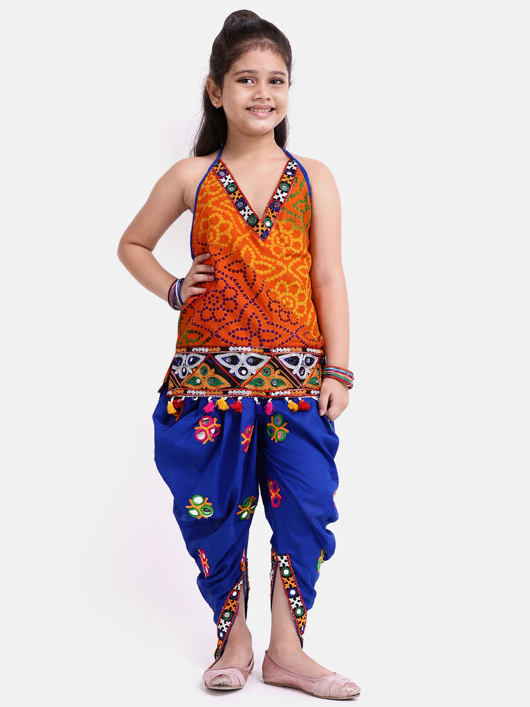 Cotton Ethnic Suit Set for Kids - Blue | GIW030BL | DesiQlo