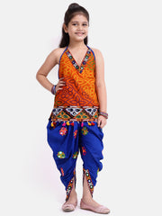 Cotton Ethnic Suit Set for Kids - Blue | GIW030BL