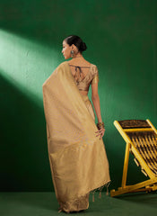 Womens Fashion Ethnic Beige Color Sarees-MLSHWSA1252BEI0ONE