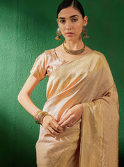Womens Fashion Ethnic Beige Color Sarees-MLSHWSA1252BEI0ONE
